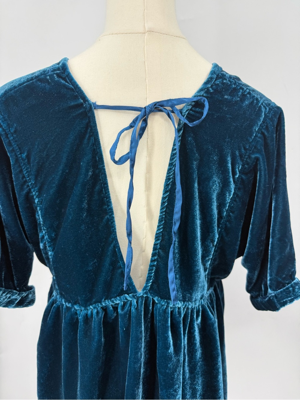 Free people Portia Velvet Mini Dress S - Picture 5 of 14
